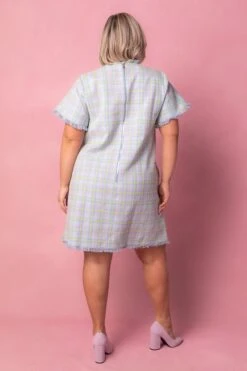 Reese Shift Dress In Periwinkle Blue -CINZ Clothing Shop Reese Studio Easter24 3 343230