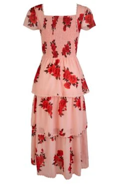 Roses Are Red Dress - FINAL SALE -CINZ Clothing Shop RosesAreRed back 952089