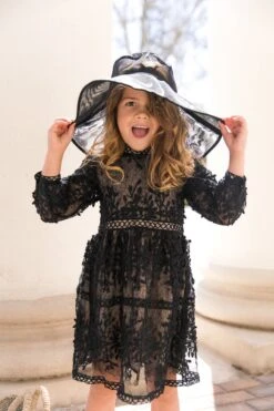 Mini Sicily Dress In Black - FINAL SALE -CINZ Clothing Shop Sicily Black Mini 6 554315