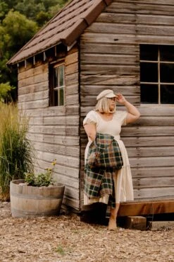 Sienna Dress In Cream - FINAL SALE -CINZ Clothing Shop SiennaCream ConradRanch F23 23