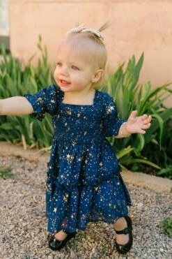 Baby Starry Nights Dress Set - FINAL SALE -CINZ Clothing Shop Starry Nights 03 513030