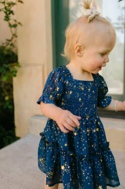 Baby Starry Nights Dress Set - FINAL SALE -CINZ Clothing Shop Starry Nights 13 851354