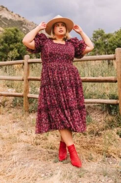 Stephanie Dress -CINZ Clothing Shop Stephanie ConradRanch F23 25