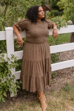 Stevie Striped Dress - FINAL SALE -CINZ Clothing Shop StevieDress Fall23 2 515727