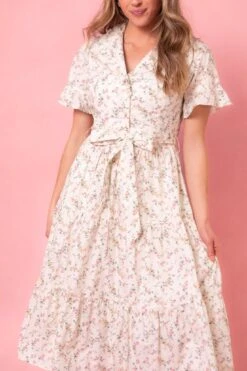 Sutton Dress Made With Liberty Fabric -CINZ Clothing Shop SuttonDress Studio LibertyLondon24 06