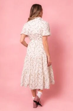 Sutton Dress Made With Liberty Fabric -CINZ Clothing Shop SuttonDress Studio LibertyLondon24 09