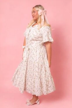 Sutton Dress Made With Liberty Fabric -CINZ Clothing Shop SuttonDress Studio LibertyLondon24 13