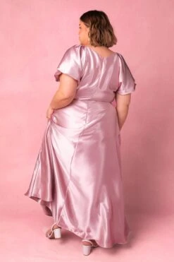 Tessie Dress In Blush -CINZ Clothing Shop TessieBlush2 466724