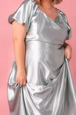 Tessie Dress In Sage -CINZ Clothing Shop TessieSage3 875292