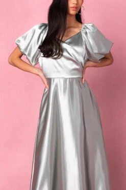 Tessie Dress In Sage -CINZ Clothing Shop TessieSage5 706008