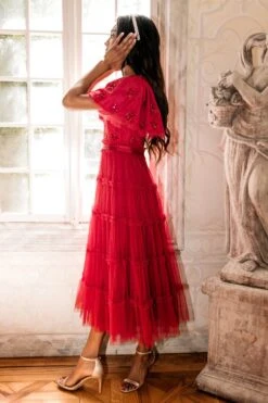 Anastasia Dress - FINAL SALE -CINZ Clothing Shop WEB Holiday ch2 ANASTASIARED 4754 639598