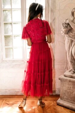 Anastasia Dress - FINAL SALE -CINZ Clothing Shop WEB Holiday ch2 ANASTASIARED 4756 766704