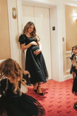 Ballerina Dress In Black -CINZ Clothing Shop WEB IVY MADISONBONTEMPO 48 400592