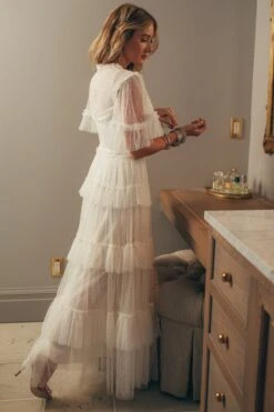 Whimsical Dress In White -CINZ Clothing Shop WEB IVYCITY DRESSES HOLIDAY2021 151 485777