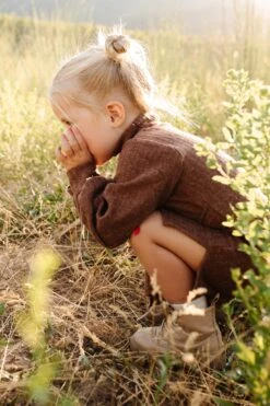 Mini Jensen Dress In Mocha - FINAL SALE -CINZ Clothing Shop WEB JensenDress FW23 LindsayArnold 39