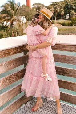 Jules Dress In Pink -CINZ Clothing Shop WEB JulesPink Florida SS23 03