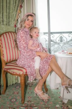 Brynley Dress In Pink - FINAL SALE -CINZ Clothing Shop WEB VDAY BRYNLEYPINK2 12 355323