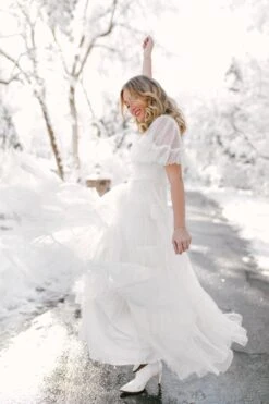 Whimsical Dress In White -CINZ Clothing Shop WEB WINTERWHITES whimsical 28 618184