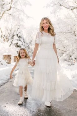 Mini Whimsical Dress In White -CINZ Clothing Shop WEB WINTERWHITES whimsical 4 729080