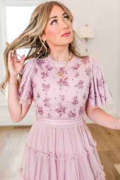 Anastasia Dress In Mauve -CINZ Clothing Shop WEB anastasiamauve lovers23 1 19 526093