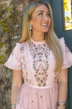 Ingrid Embroidered Dress - FINAL SALE -CINZ Clothing Shop WEBAdultIngrid 7 645611