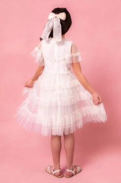 Mini Whimsical Dress In White -CINZ Clothing Shop WhisicalWhite Studio Reshoot24 5