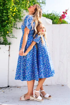 Mini Allie Dress In Royal Blue -CINZ Clothing Shop allieblue 04