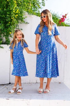 Mini Allie Dress In Royal Blue -CINZ Clothing Shop allieblue 05