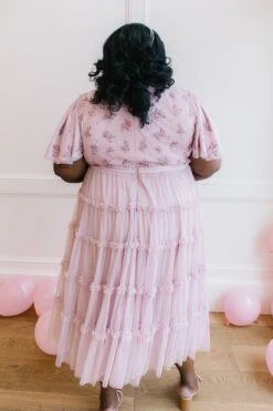 Anastasia Dress In Mauve -CINZ Clothing Shop anastasia mauve 08 769933