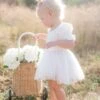 Baby Ballerina Dress Set In White -CINZ Clothing Shop baby ballerina white 6 732696