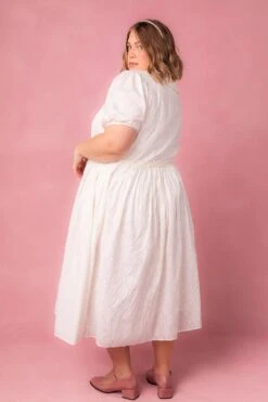 Betty Dress In White -CINZ Clothing Shop bettywhite studio 8 326049