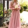 Andie Dress In Blush -CINZ Clothing Shop bridesmaids 164 570645