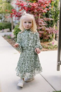 Mini Brynley Dress In Green -CINZ Clothing Shop brynley green mini 24 605390
