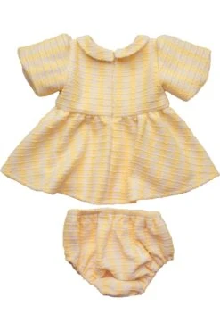 Baby Celine Dress Set In Yellow -CINZ Clothing Shop celine yellow baby back