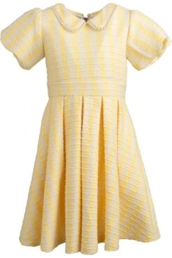 Mini Celine Dress In Yellow -CINZ Clothing Shop celine yellow mini front