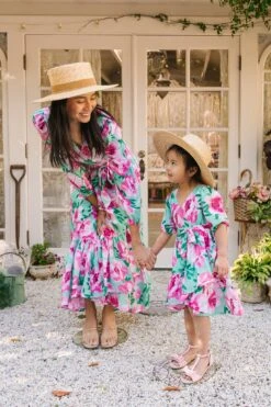 Mini Mi Amor Dress In Green -CINZ Clothing Shop easter2 17