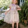 Mini Flora Dress In Pastels -CINZ Clothing Shop flora 4