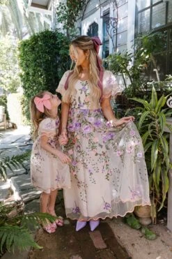 Flora Dress In Pastels -CINZ Clothing Shop flora 6 888470