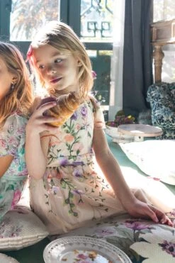 Mini Flora Dress In Pastels -CINZ Clothing Shop flora2 424256