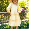 Mini Joella Dress In Yellow -CINZ Clothing Shop joella 640963
