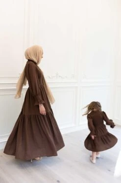 Leena Dress In Java - FINAL SALE -CINZ Clothing Shop leena 08 275501