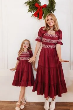 Mini Liesl Dress In Red - FINAL SALE -CINZ Clothing Shop liesl 01 950fd489 7bde 4f41 9111 09d57f4a232e 423021