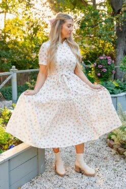 Lola Midi Dress -CINZ Clothing Shop lola 5 510362