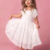 Mini Marigold Dress In White Eyelet -CINZ Clothing Shop marigold Studio Easter24 4 461198