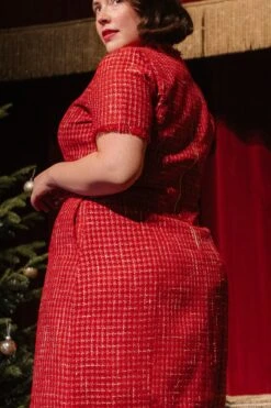 Reese Dress In Red - FINAL SALE -CINZ Clothing Shop reesefix 1 884402