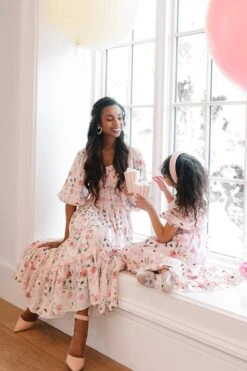 Roselyn Dress In Pink -CINZ Clothing Shop roselyn 1 119840