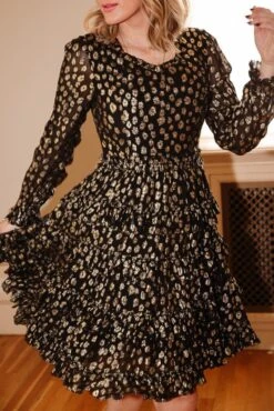 Sammy Dress In Black & Gold - FINAL SALE 13 Sammy Dress In Black & Gold - FINAL SALE -CINZ Clothing Shop sammy d2b9c4ff 58a7 4a6b b0f3 e1cd8ffa125d 830012