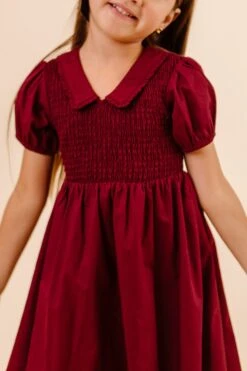 Mini Addie Dress In Wine - FINAL SALE -CINZ Clothing Shop studio 074 139957