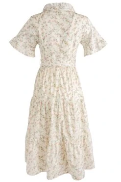 Sutton Dress Made With Liberty Fabric -CINZ Clothing Shop sutton back