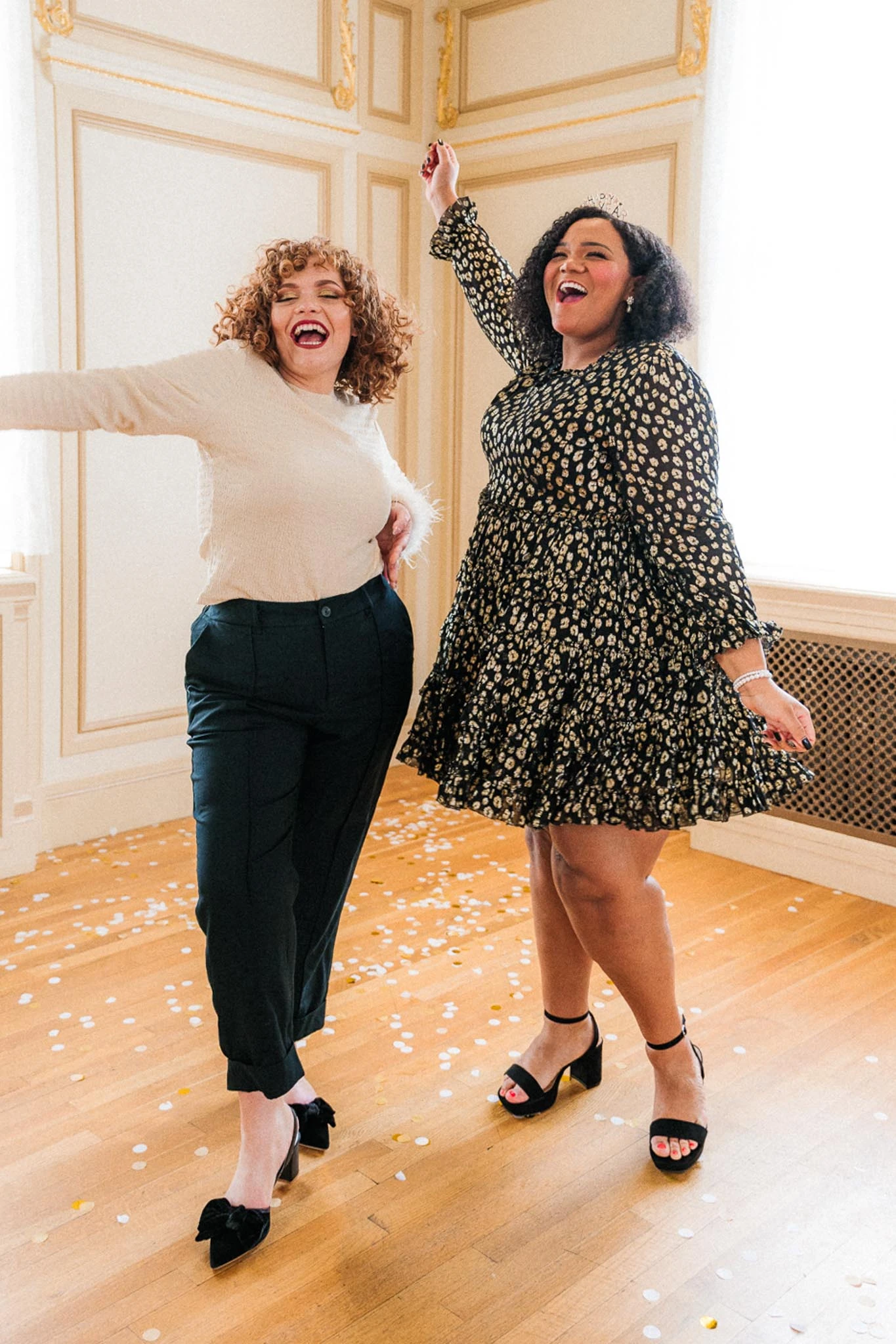 Sammy Dress In Black & Gold - FINAL SALE 8 Sammy Dress In Black & Gold - FINAL SALE - Image 6